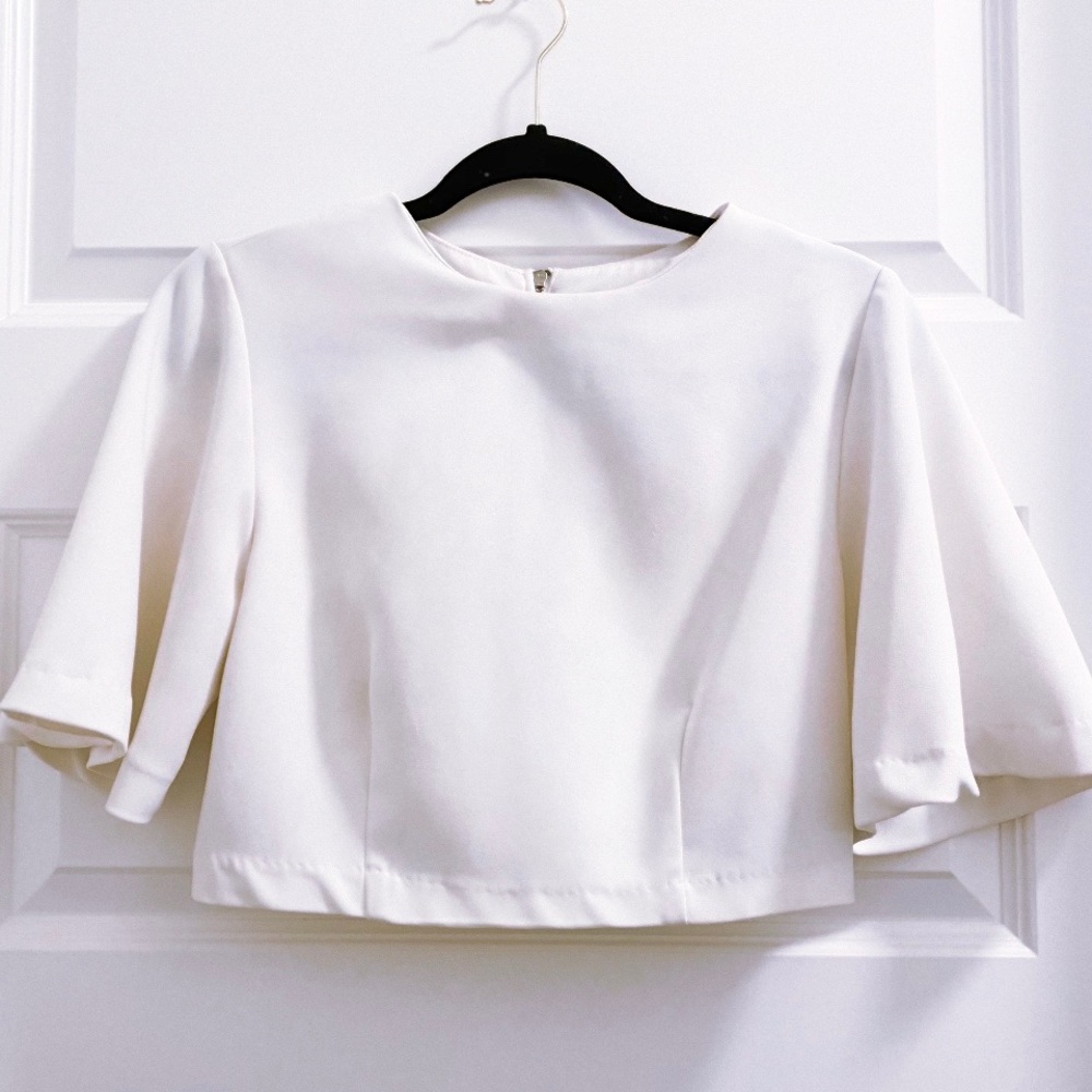 FOREVER 21 crop top white